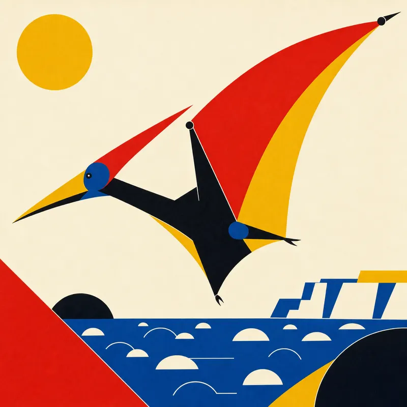 Pteranodon longiceps, Bauhaus, Thunder Lizards