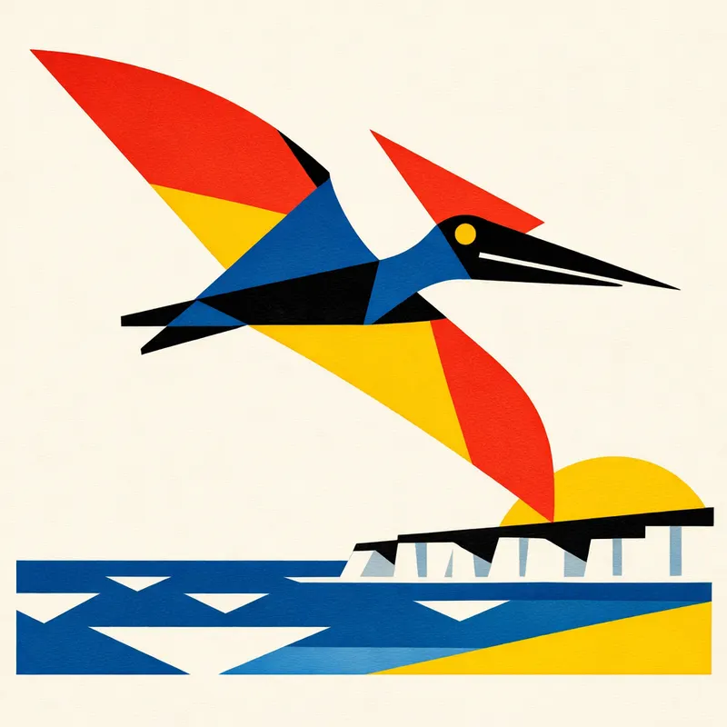 Pteranodon longiceps, Bauhaus, Thunder Lizards