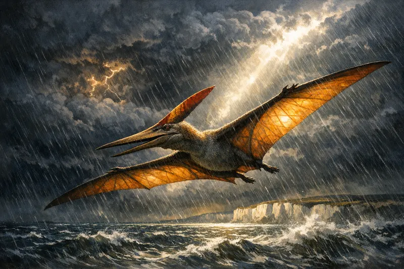Pteranodon longiceps, Storm Light, Thunder Lizards