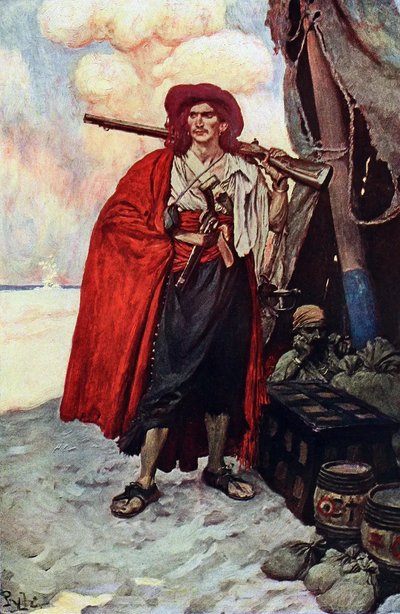 The Buccaneer, Howard Pyle (1853 to 1911)