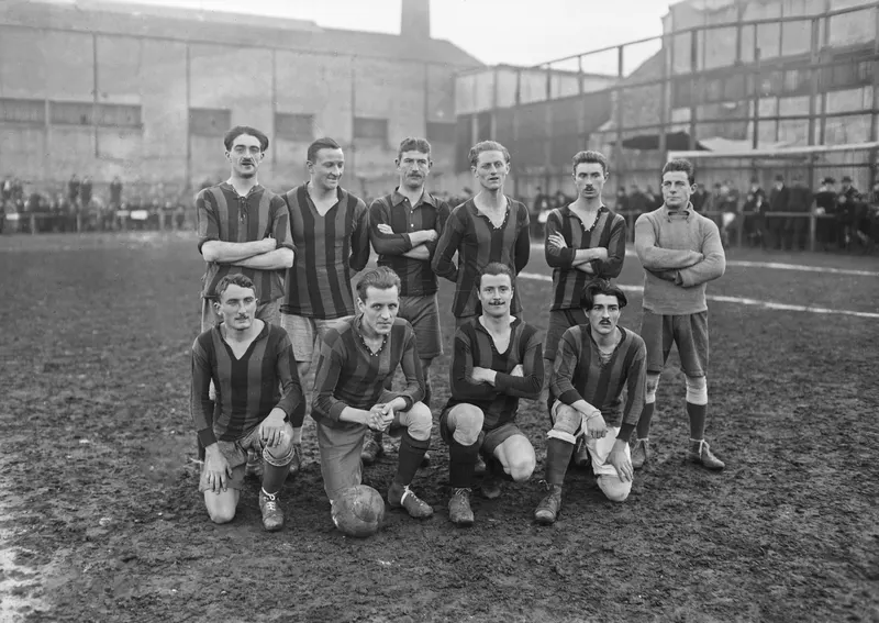A Saint-Ouen Eleven, 1920, Unknown photographer