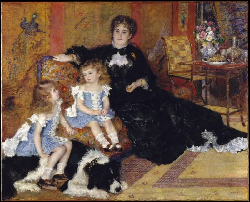 Madame Georges Charpentier and Her Children, Pierre-Auguste Renoir