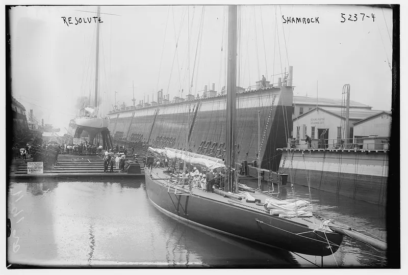 Resolute / Shamrock, Bain News Service