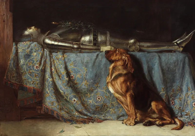 Requiescat, Briton Rivière