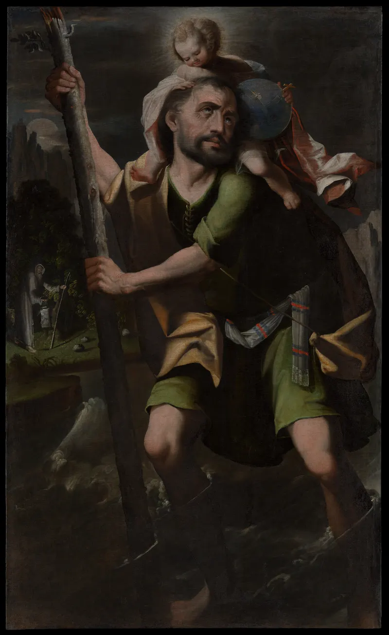 Saint Christopher, Melchor Pérez Holguín