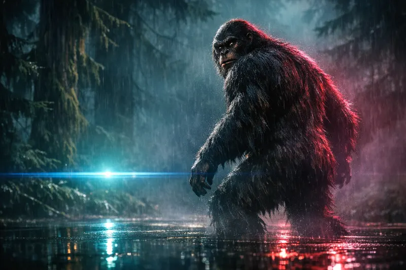Sasquatch, Neon Noir, Nightfables