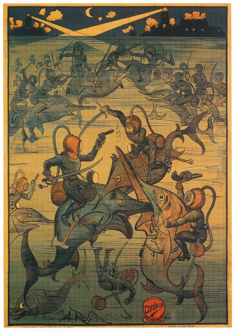 Le avventure straordinarissime di Saturnino Farandola, Albert Robida
