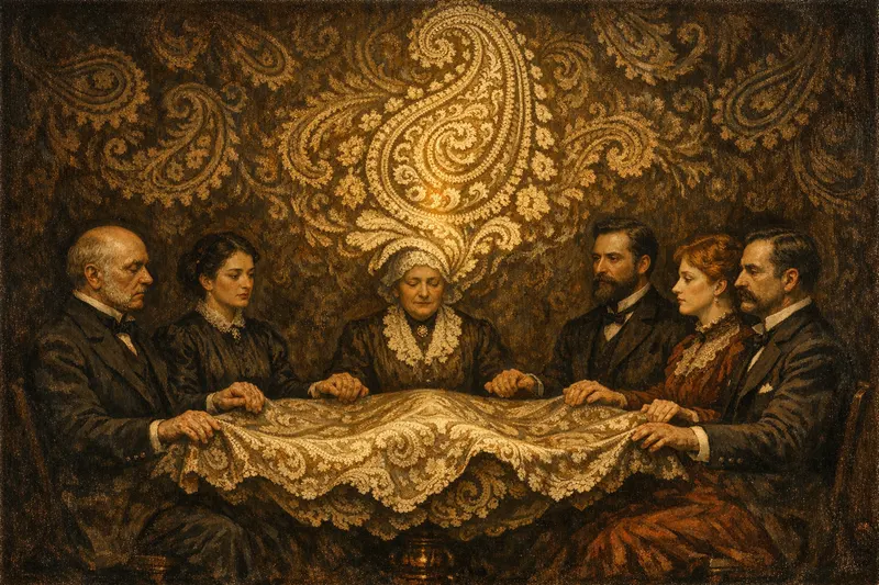Séance Tablecloth, Feverglass