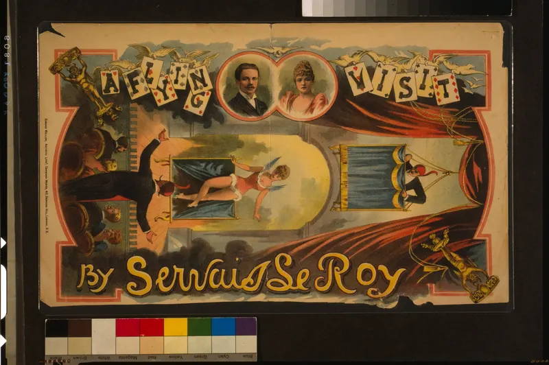 Servais Le Roy — A Flying Visit, Edward Weller, Artistic Lithographer, London