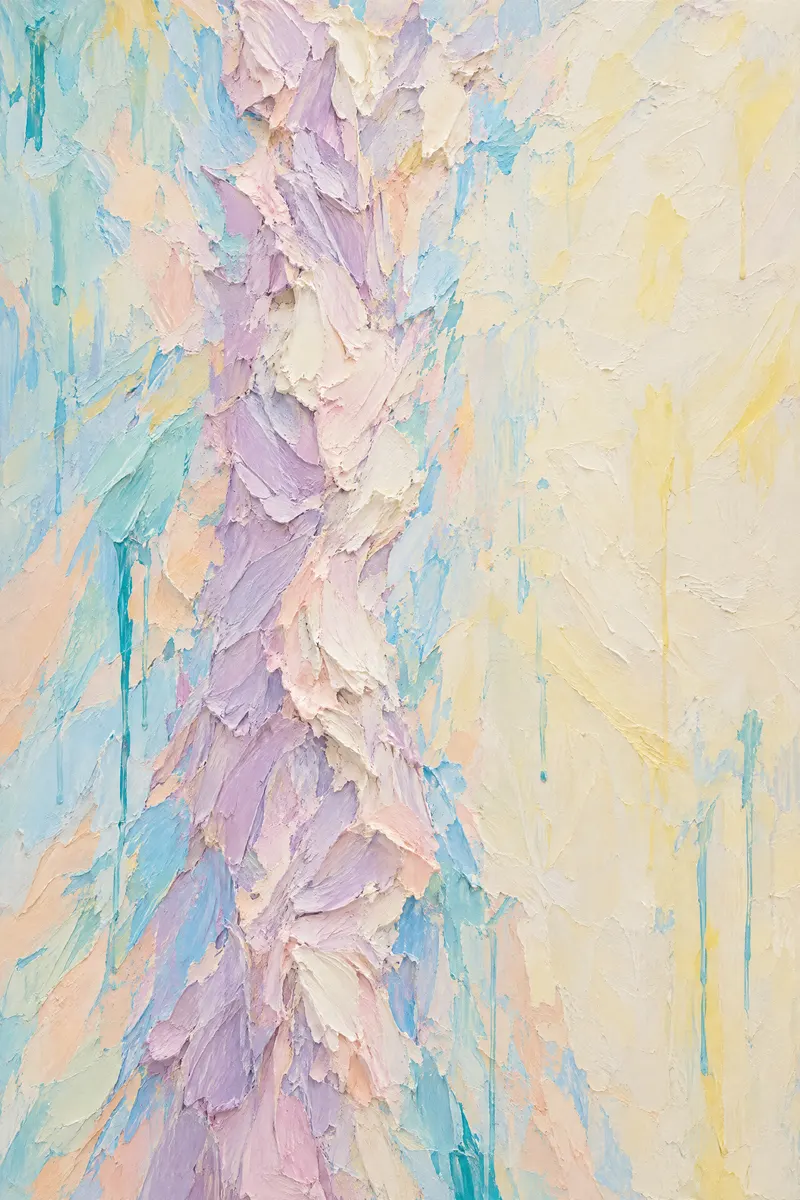Lilac Rising Column, Painted Agency