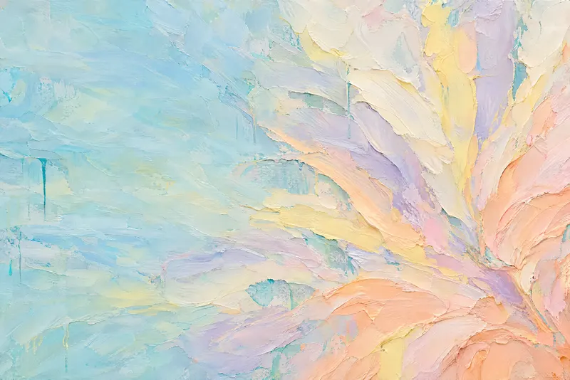 Peach Corner Bloom, Painted Agency