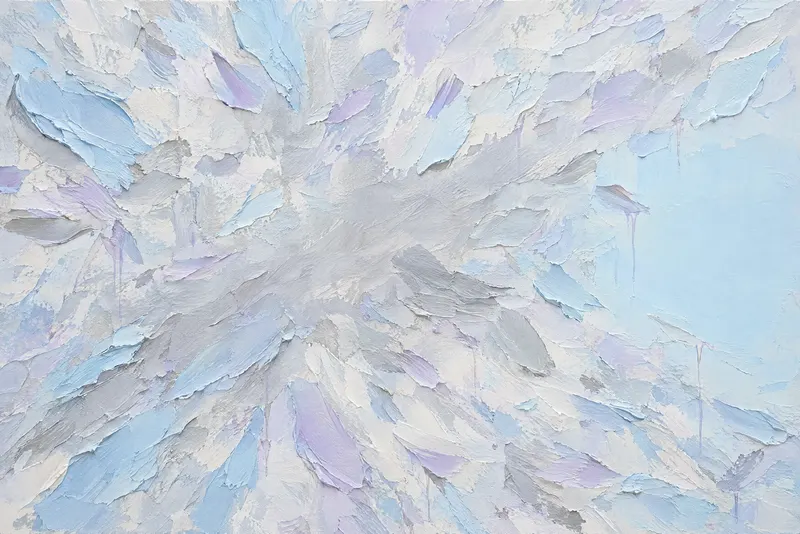 Ice Lilac Petals, Painted Agency