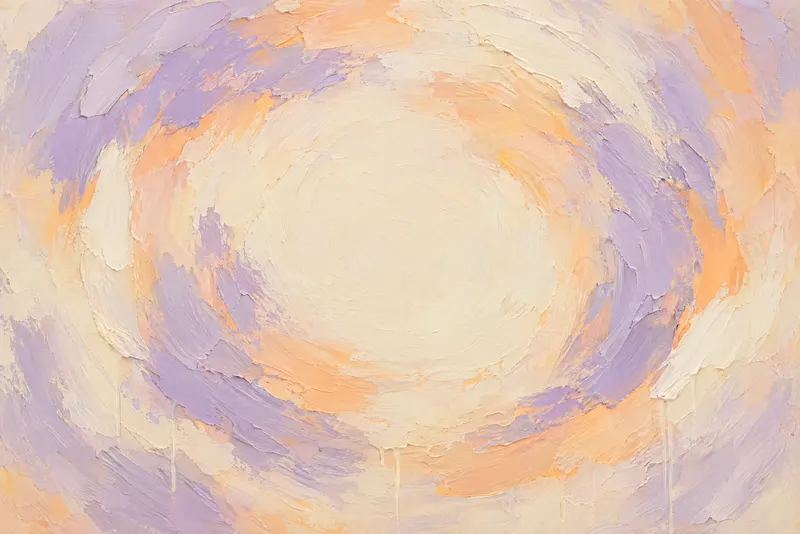 Lavender Apricot Ring, Painted Agency