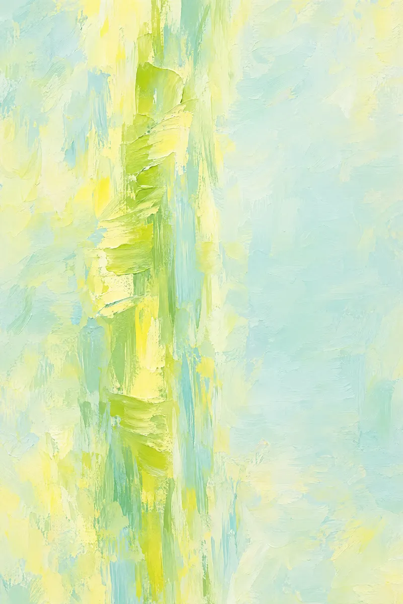 Lemon Lime Column, Painted Agency
