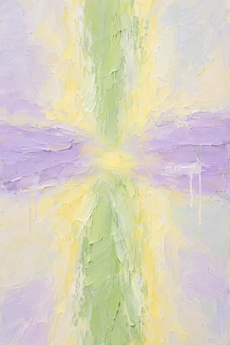 Pistachio Lilac Crossing, Painted Agency