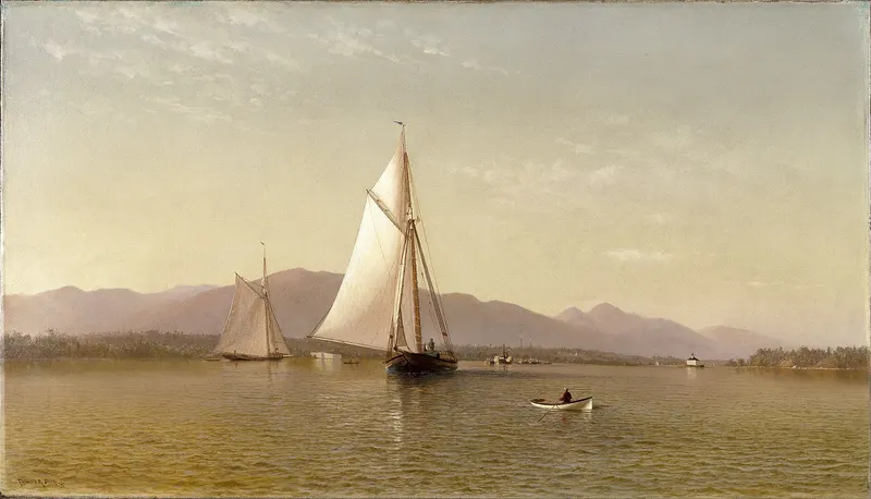 The Hudson at the Tappan Zee, Francis Augustus Silva