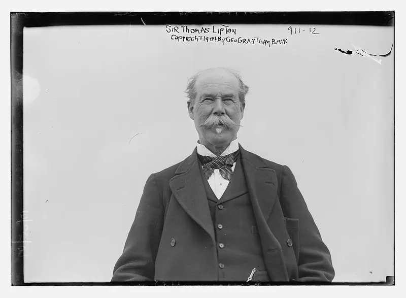 Sir Thomas Lipton, Bain News Service