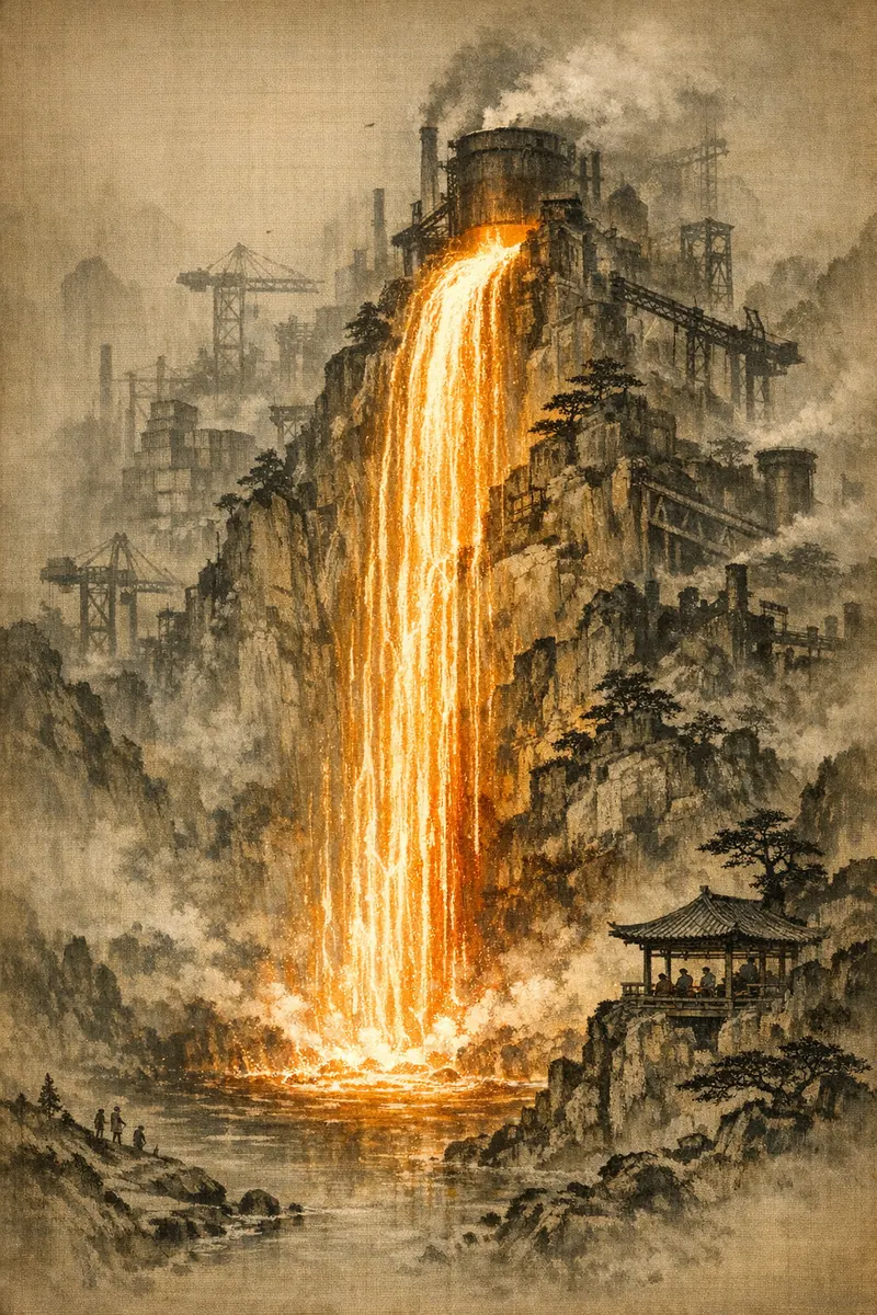 Slag Falls of Light, Feverglass