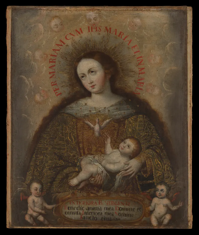 The Soul of the Virgin Mary, Cusco School (anonymous)
