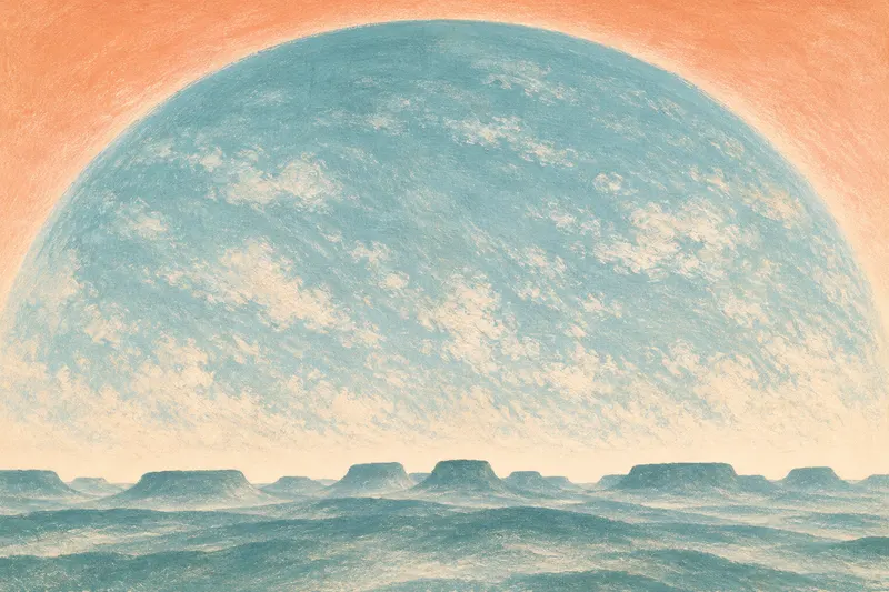 Blue Moon Over the Mesas, Painted Agency