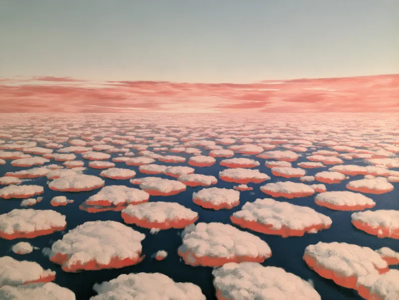 Cloud Floor, First Light, Painted Agency