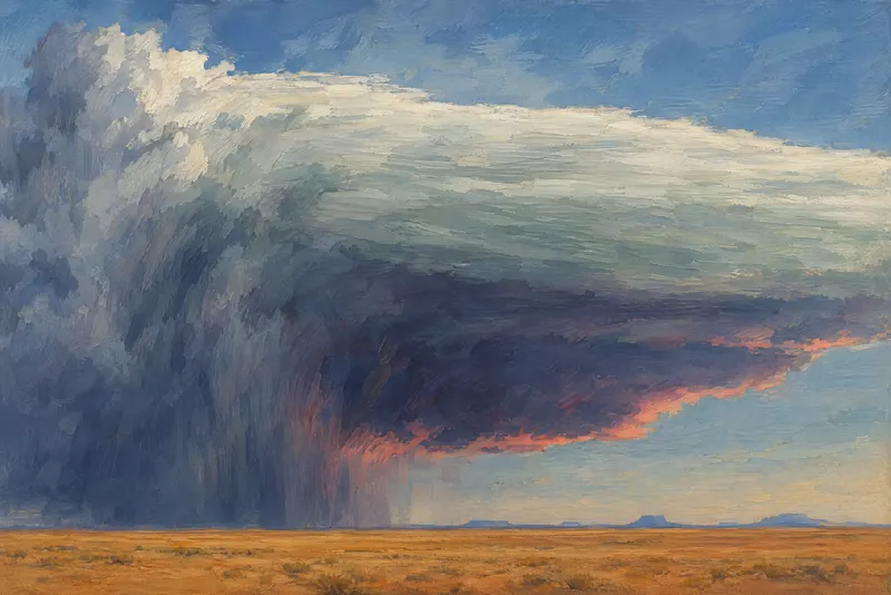 Flat Storm Anvil, Painted Agency