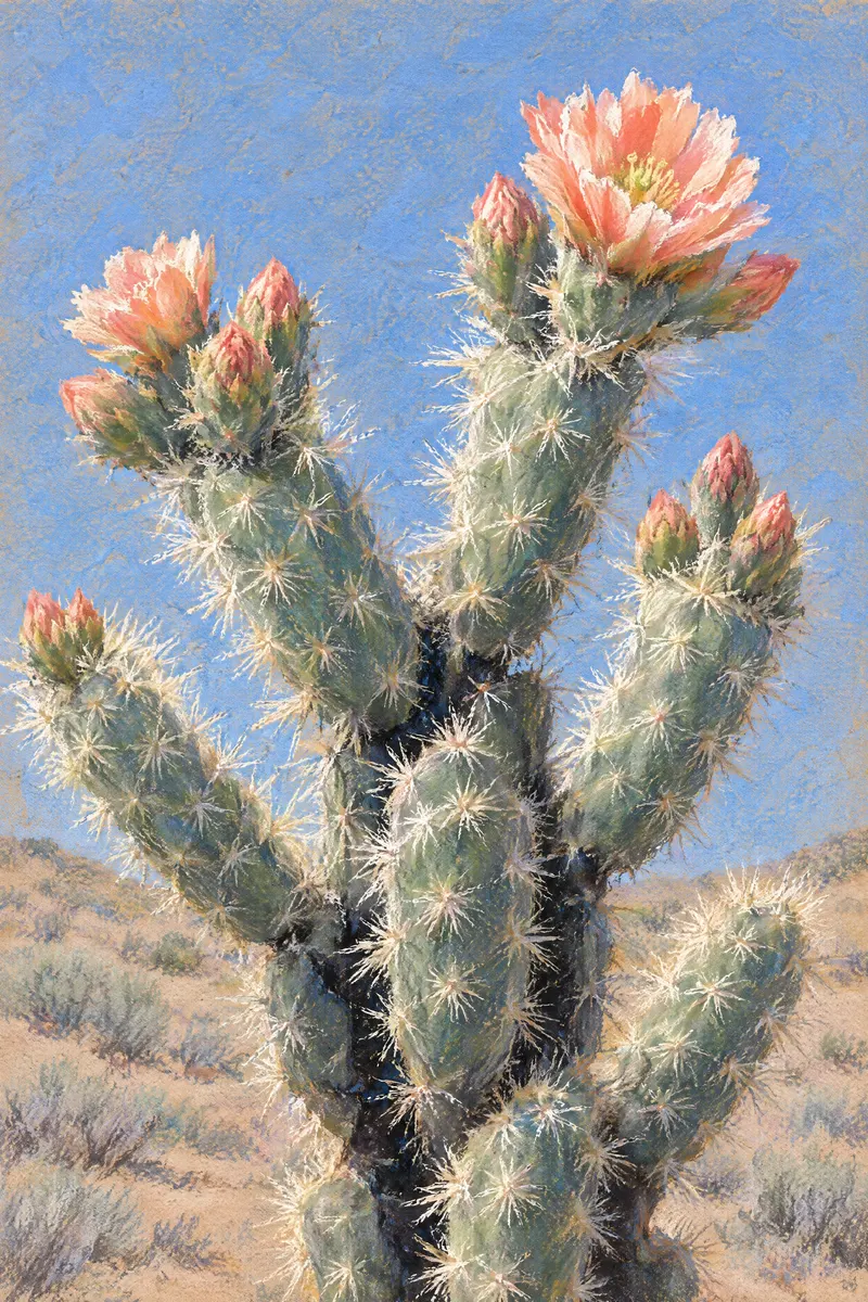Flowering Cholla, Painted Agency
