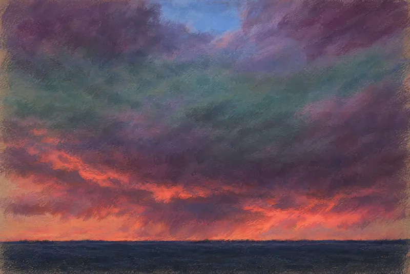 Last Plum Light, Painted Agency