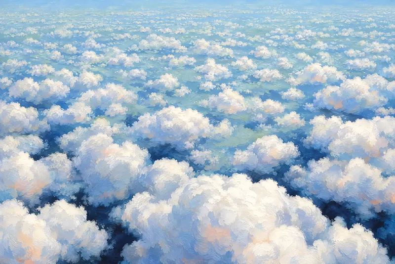 Noon Cloud Floor, Painted Agency