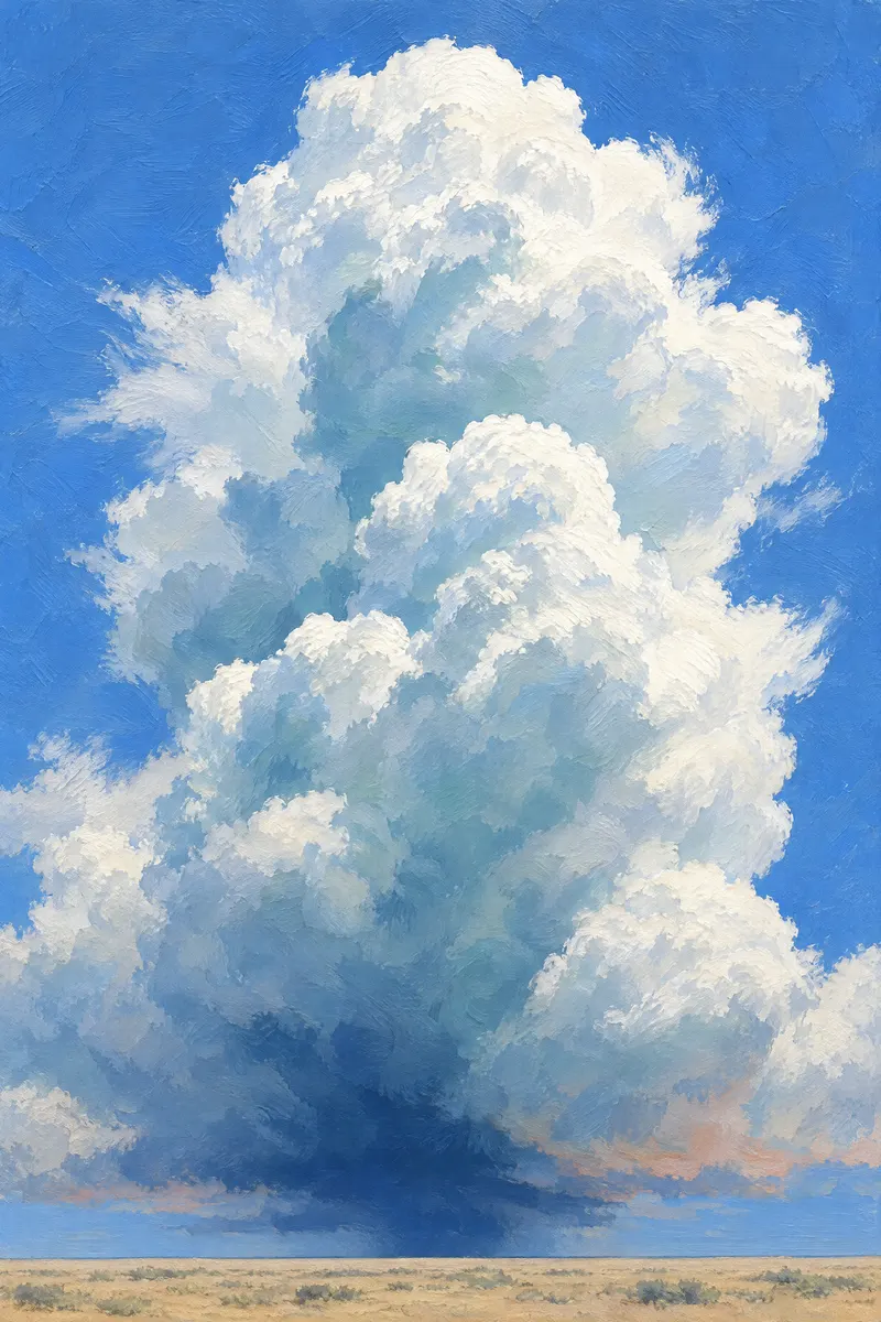 Noon White Thunderhead, Painted Agency
