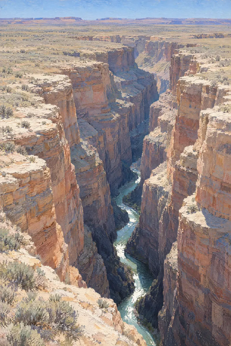River Cut Gorge, Painted Agency