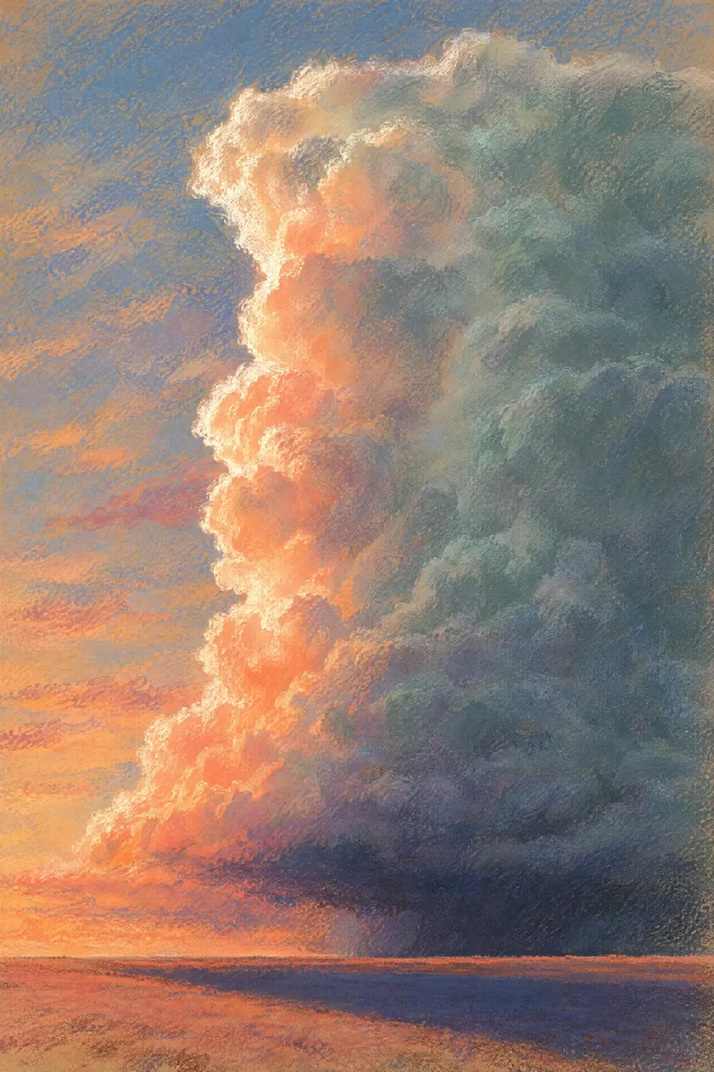 Sunset Thunder Shadow, Painted Agency