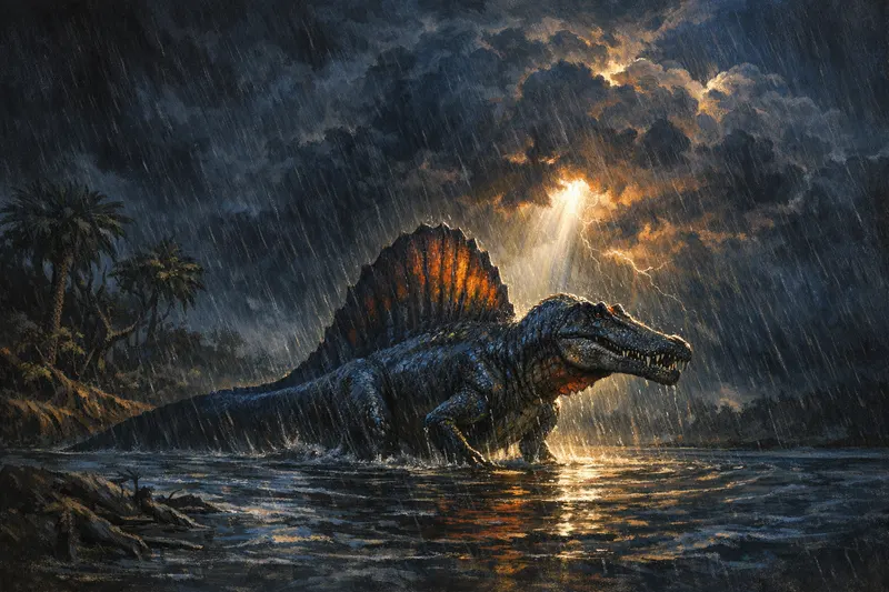 Spinosaurus aegyptiacus, Storm Light, Thunder Lizards