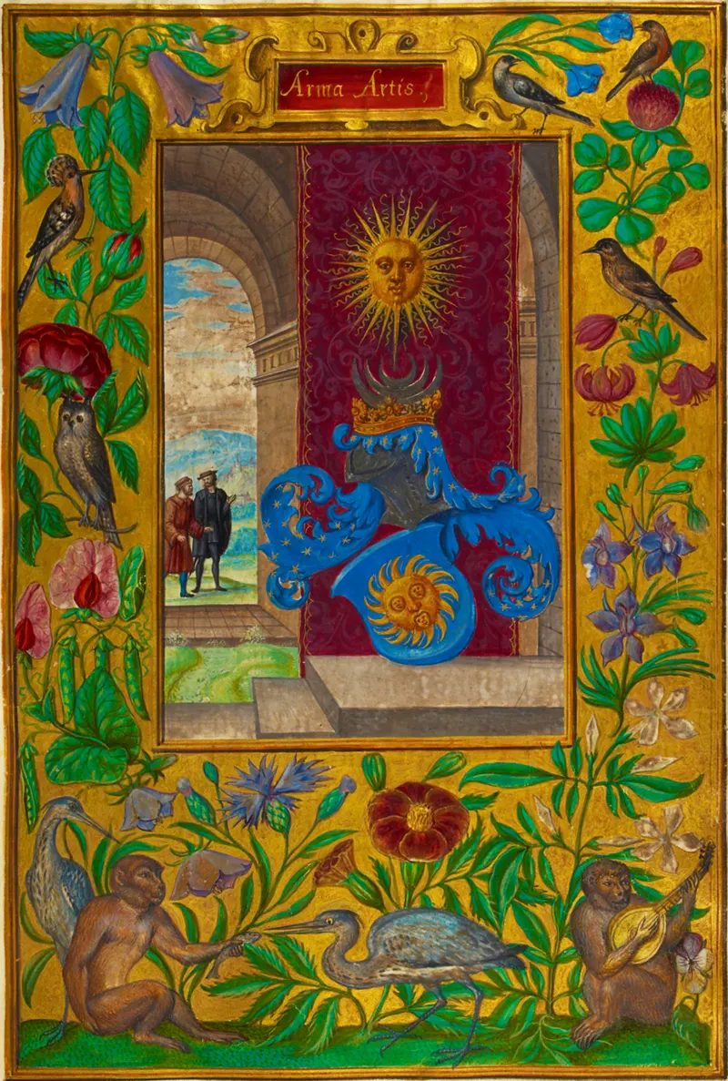 Arma Artis — The Arms of the Art, Unknown illuminator (text attributed to Salomon Trismosin)