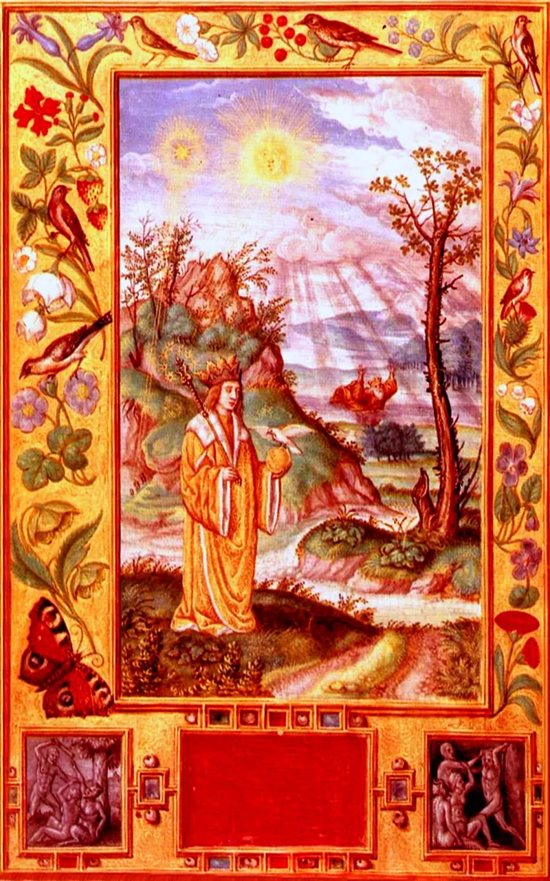 The Drowning King, attributed to Salomon Trismosin