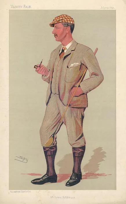 “Golf” — Horace Hutchinson, “Spy” (Leslie Ward), Vanity Fair