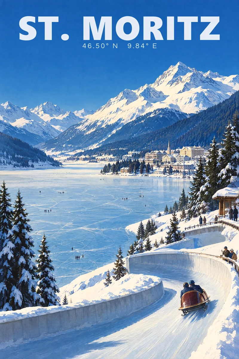 St. Moritz, The Departure Board