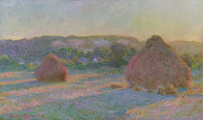 Stacks of Wheat (End of Summer), Claude Monet (1840 to 1926)