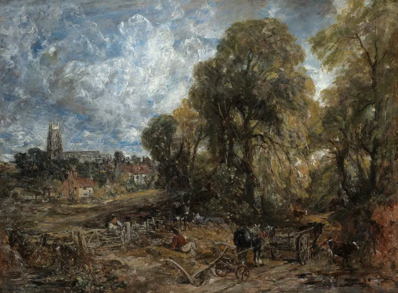 Stoke-by-Nayland, John Constable (1776 to 1837)