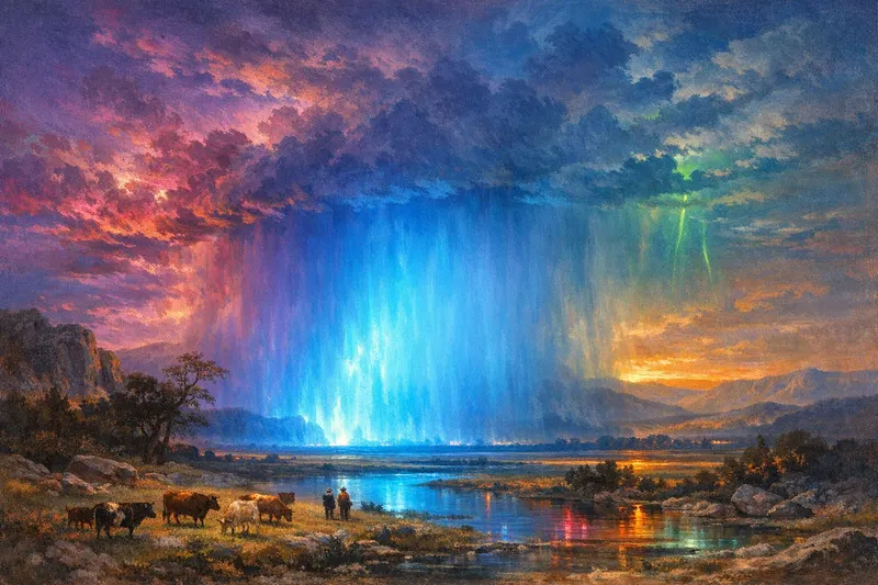 Storm Over a Lit Plain, Feverglass