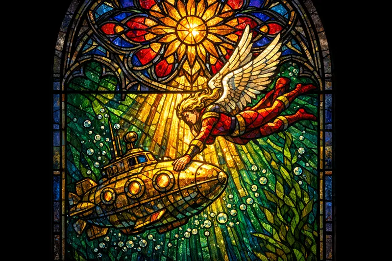 Submarine Annunciation, Feverglass