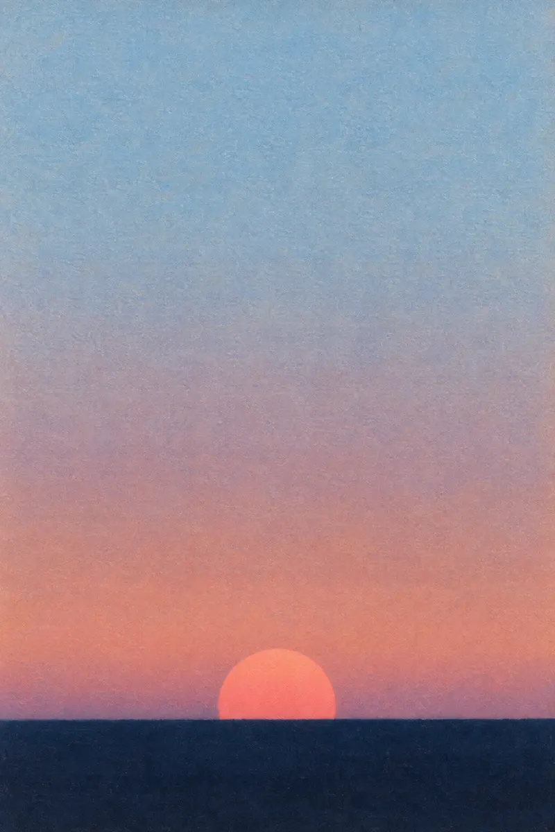Half Sun On Plain, Painted Agency