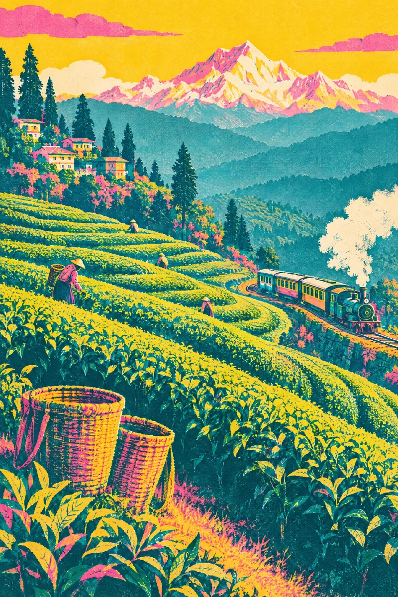 Tea Hills, Darjeeling, The Departure Board