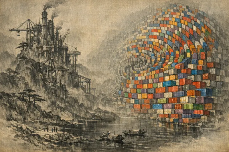 Ten Thousand Containers, Lit, Feverglass