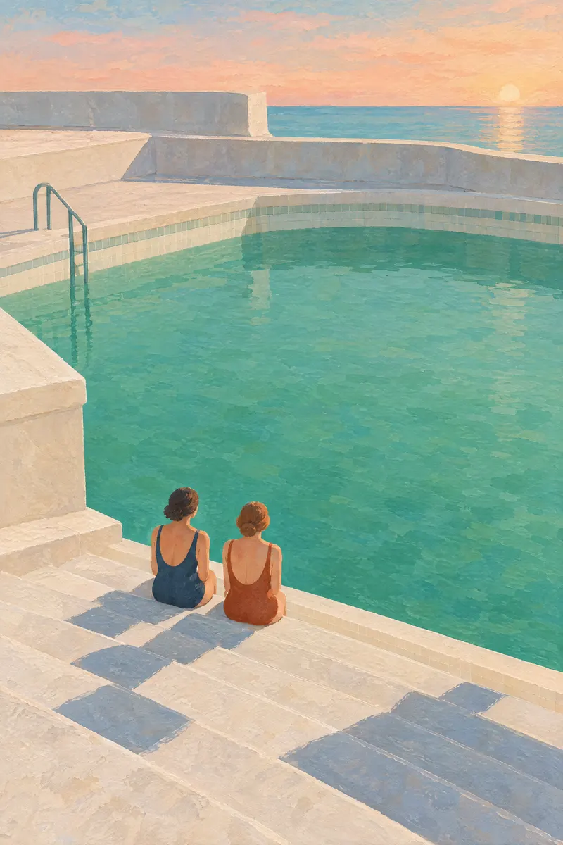 Lido Steps, Painted Agency