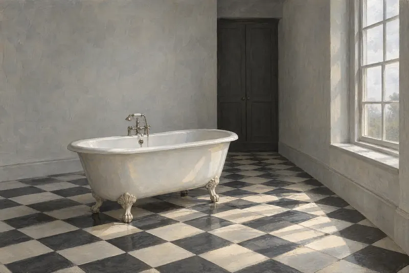 Tub On Tiles, Painted Agency