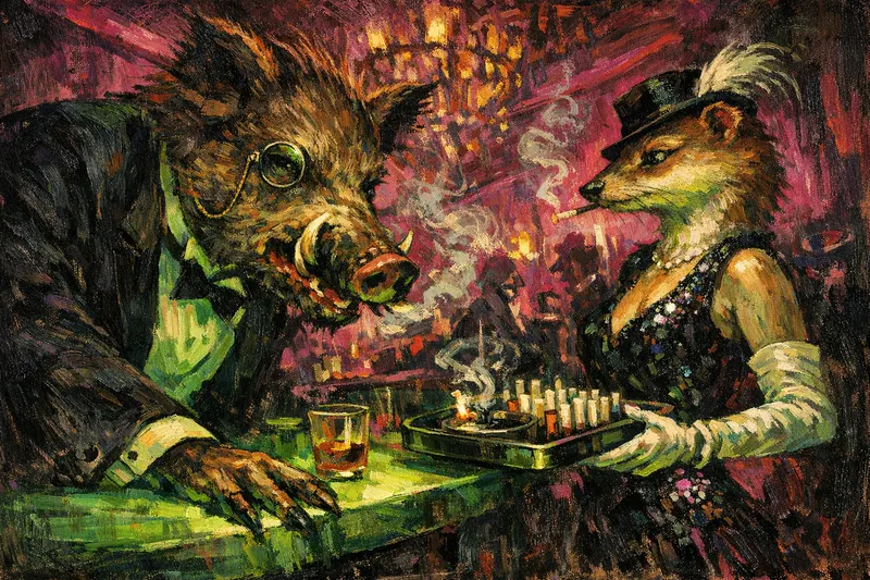 The Boar and the Cigarette Girl, Feverglass