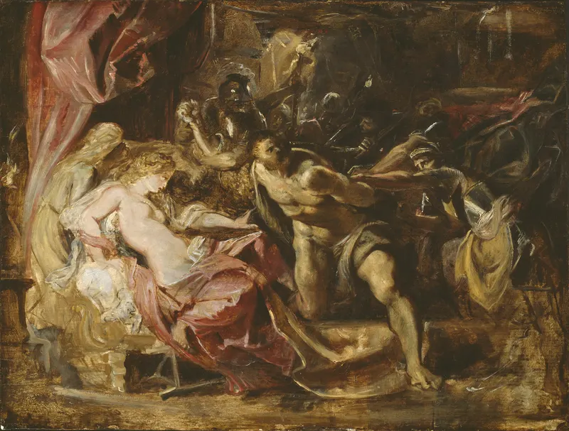 The Capture of Samson, Peter Paul Rubens (1577 to 1640)