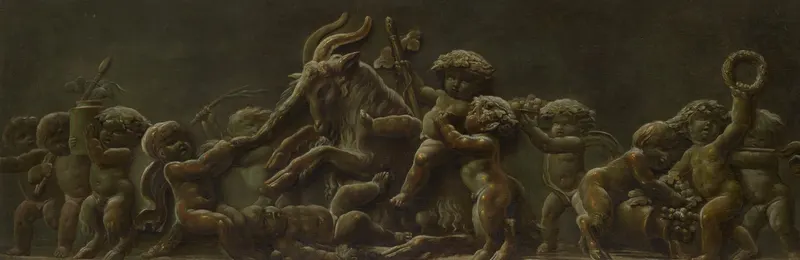 Infant Bacchanal, Piat Joseph Sauvage