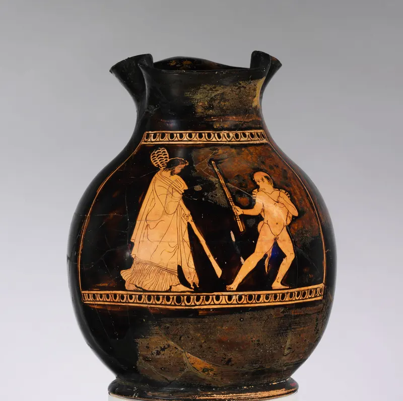 The Chous — the Wine-Jug of the Feast, Unknown